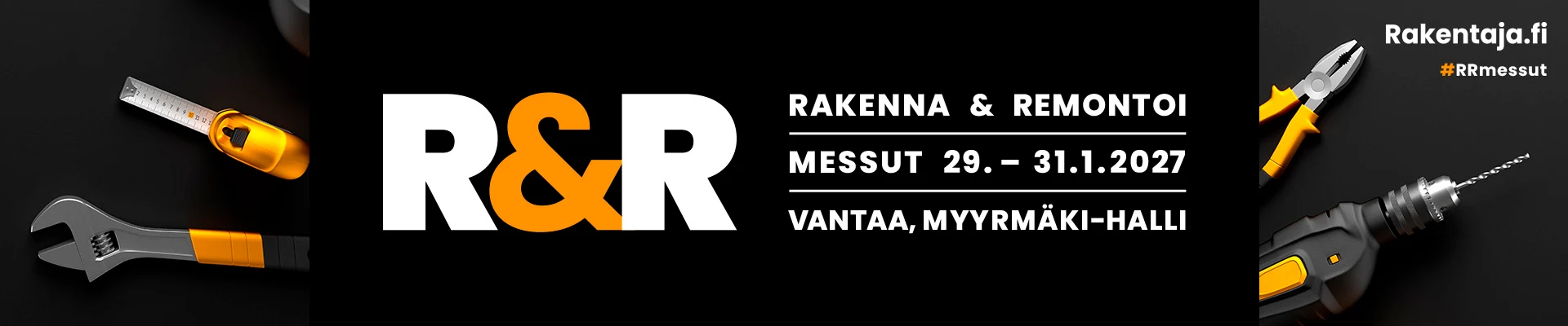 Rakenna & Remontoi Messut 29.–31.1.2027 Vantaa, Myyrmäki-halli